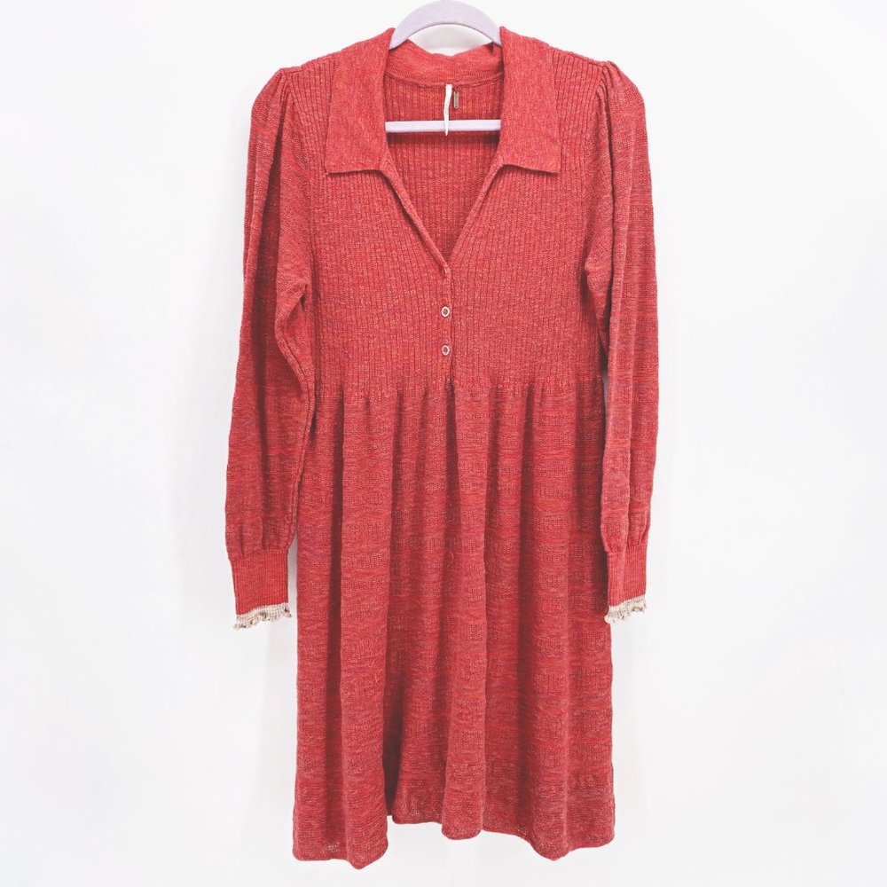 Free People Rain or Shine Sweater Dress